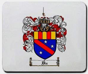Dix coat of arms mouse pad