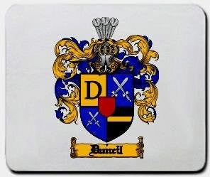 Duncil coat of arms mouse pad