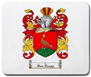 Vontrapp coat of arms mouse pad