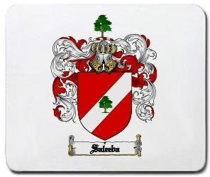 Saleeba coat of arms mouse pad