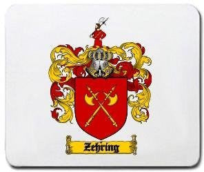 Zehring coat of arms mouse pad