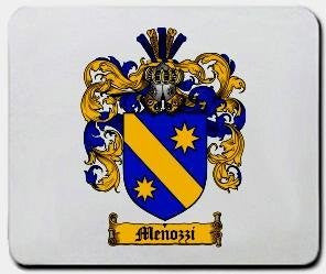 Menozzi coat of arms mouse pad