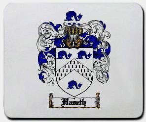 Haseth coat of arms mouse pad