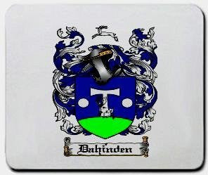 Dahinden coat of arms mouse pad