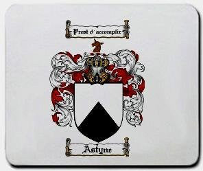 Astyne coat of arms mouse pad