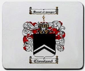 Cleveland coat of arms mouse pad