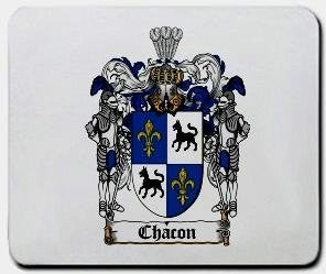 Chacon coat of arms mouse pad