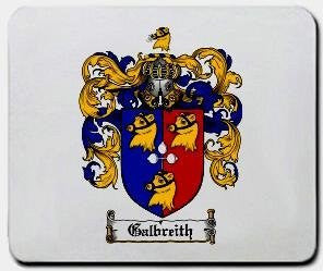 Galbreith coat of arms mouse pad