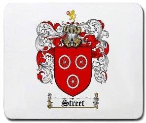 Street coat of arms mouse pad