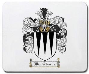 Winterburne coat of arms mouse pad