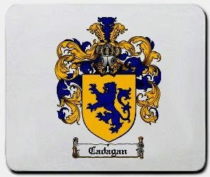 Cadagan coat of arms mouse pad