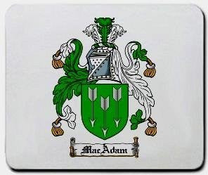 Macadam coat of arms mouse pad