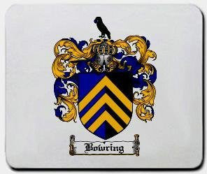 Bowring coat of arms mouse pad