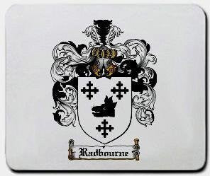 Radbourne coat of arms mouse pad