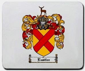 Eustice coat of arms mouse pad