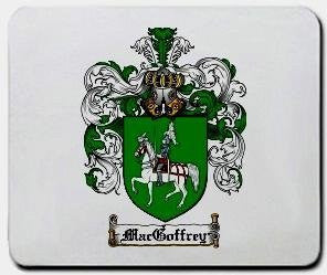 Macgoffrey coat of arms mouse pad
