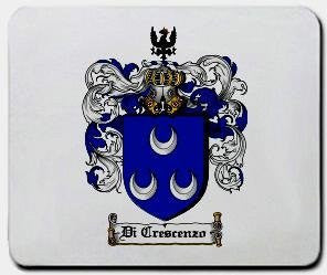 Di-crescenzo coat of arms mouse pad