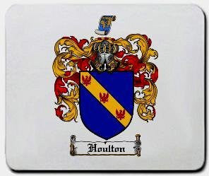 Houlton coat of arms mouse pad
