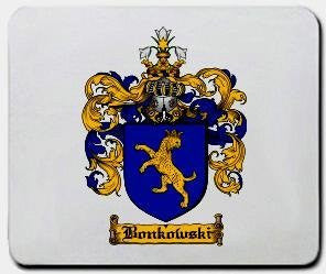 Bonkowski coat of arms mouse pad