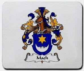 Mach coat of arms mouse pad
