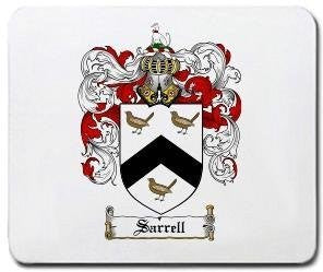 Sarrell coat of arms mouse pad