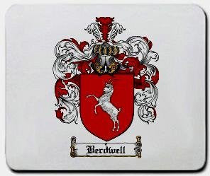 Berdwell coat of arms mouse pad