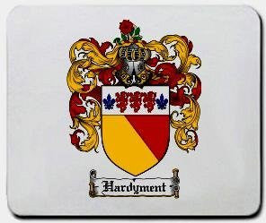 Hardyment coat of arms mouse pad