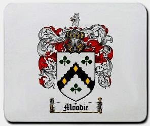 Moody coat of arms mouse pad