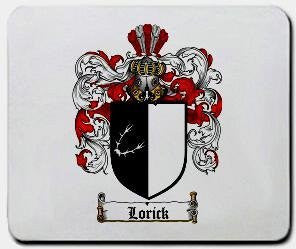 Lorick coat of arms mouse pad