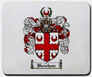 Barnham coat of arms mouse pad