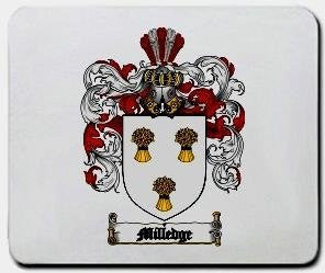 Milledge coat of arms mouse pad