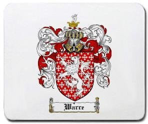 Warre coat of arms mouse pad