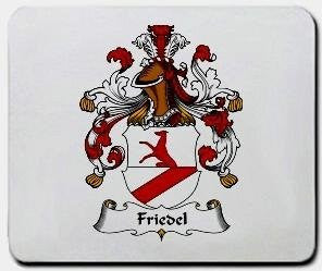 Friedel coat of arms mouse pad