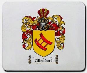 Allendorf coat of arms mouse pad