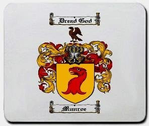 Munroe coat of arms mouse pad