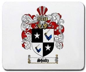 Shultz coat of arms mouse pad