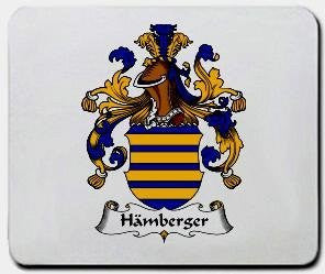 Hamberger coat of arms mouse pad