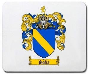 Sofia coat of arms mouse pad