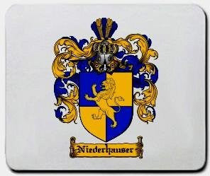 Niederhauser coat of arms mouse pad