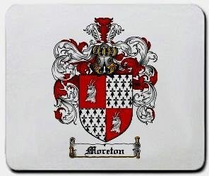 Moreton coat of arms mouse pad