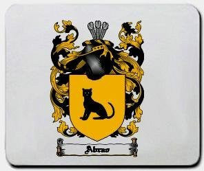 Abrao coat of arms mouse pad