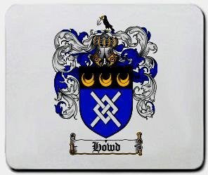 Howd coat of arms mouse pad
