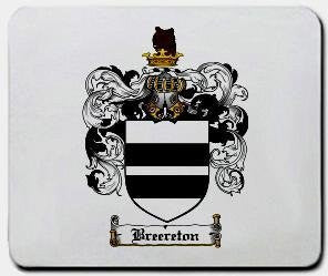 Breereton coat of arms mouse pad