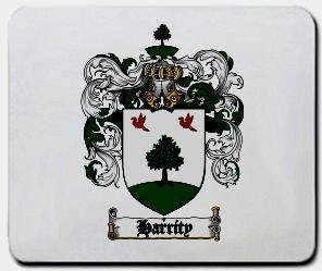 Harrity coat of arms mouse pad