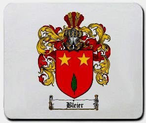 Bleier coat of arms mouse pad
