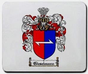 Gieselmann coat of arms mouse pad