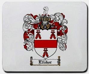 Elicker coat of arms mouse pad