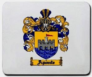 Aponte coat of arms mouse pad