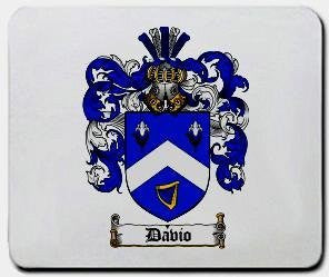 Davio coat of arms mouse pad