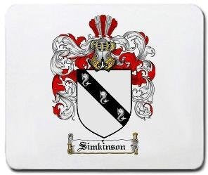 Simkinson coat of arms mouse pad